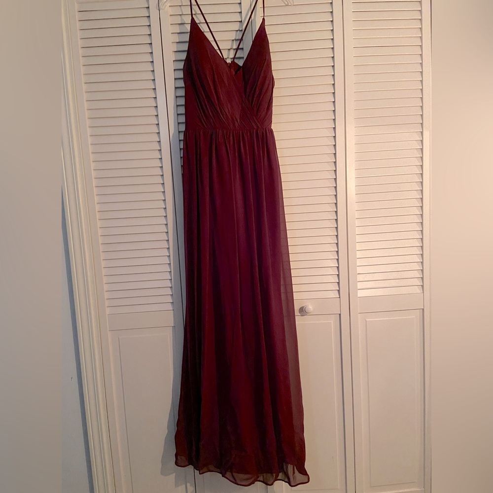 Bill Levkoff chiffon dress